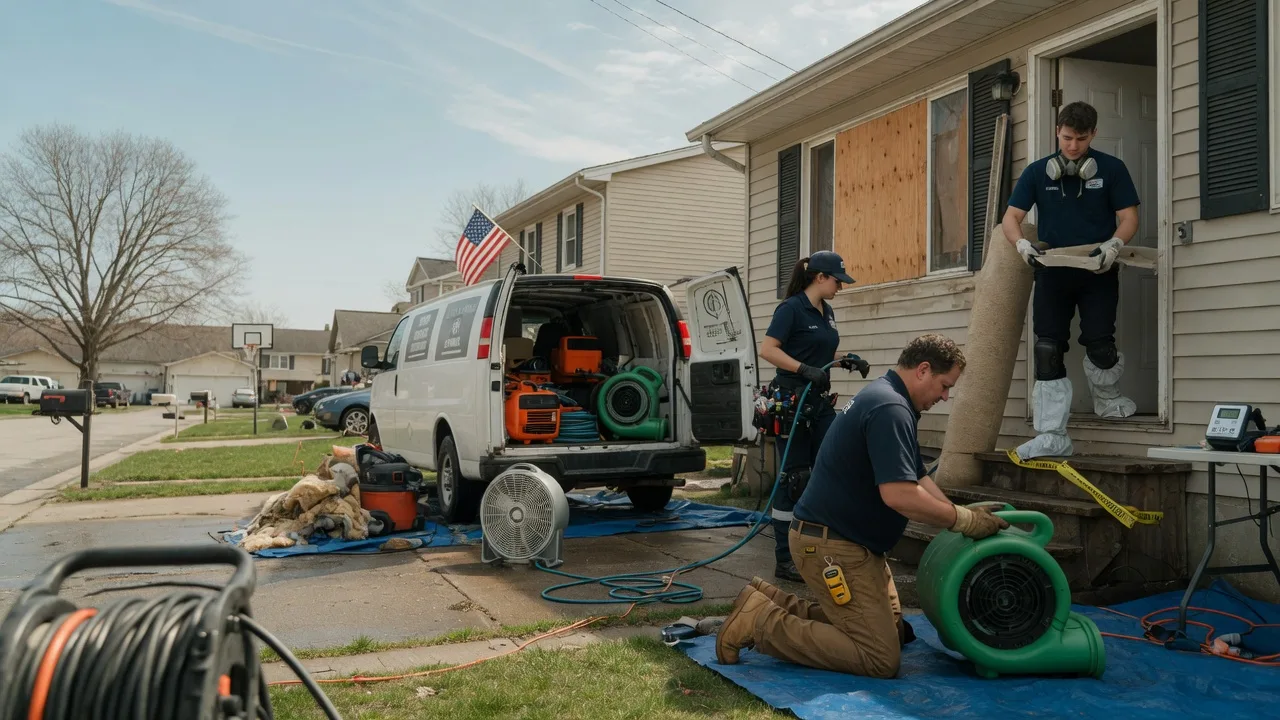 Water Damage Restoration in Amelia, LA near me